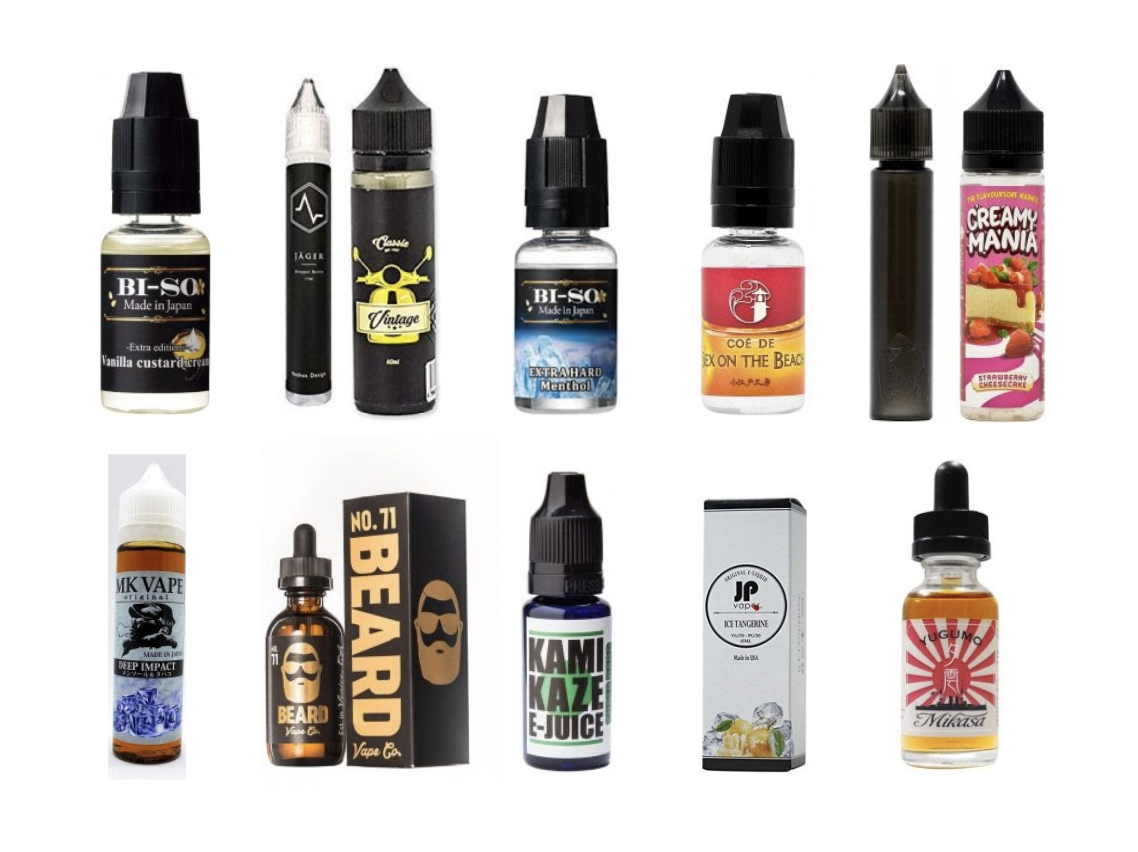 国産】 BI-SO グレープフルーツメンソール 電子タバコ VAPE リキッド